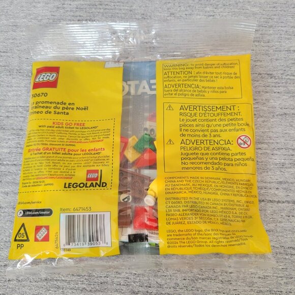 LEGO CREATOR: Santa's Sleigh Ride (30670) and Snowman (60345) - Picture 4 of 8